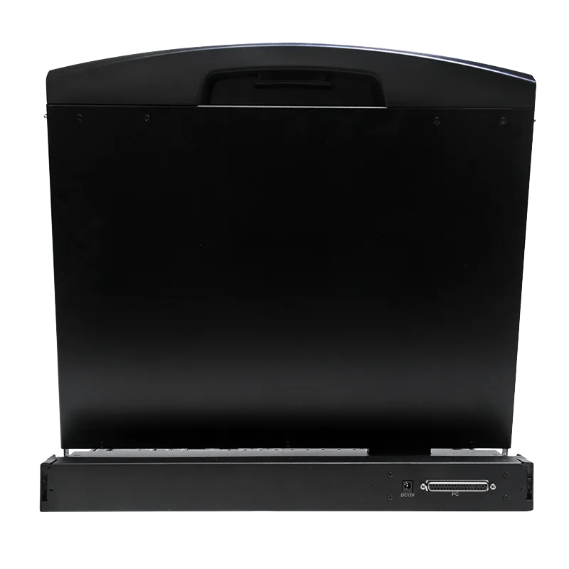 KVM-Konsole mit 17" Bildschirm, VGA, USB-A, PS/2