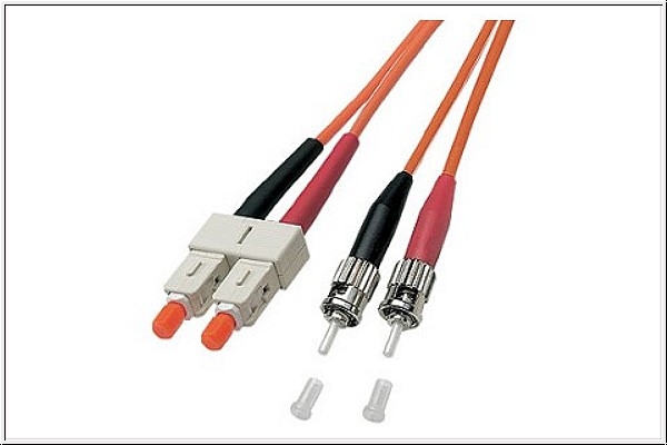 Patchkabel LWL Duplex OM1 (Multimode, 62,5/125) ST/SC, 20m, Good Connections®