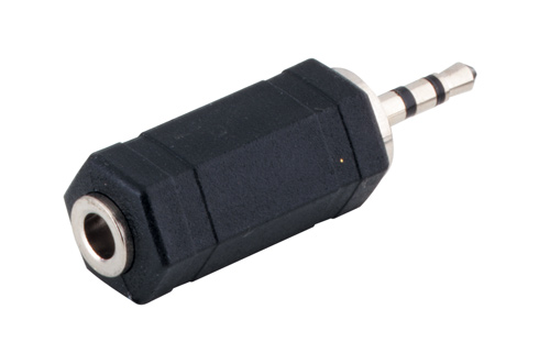 Audio Adapter 2,5mm Stereo Stecker / 3,5mm Stereo Buchse, Good Connections®