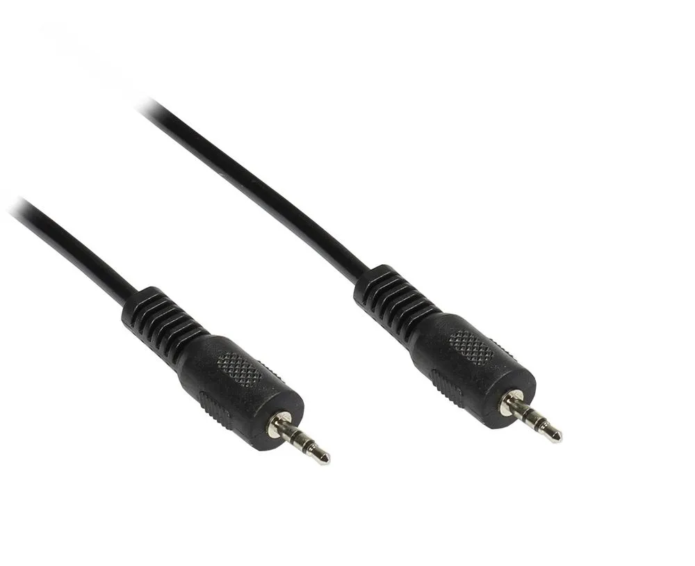 Klinke Kabel 2,5mm Klinke St. / 2,5mm Klinke St., Länge 1,5m, Good Connections®