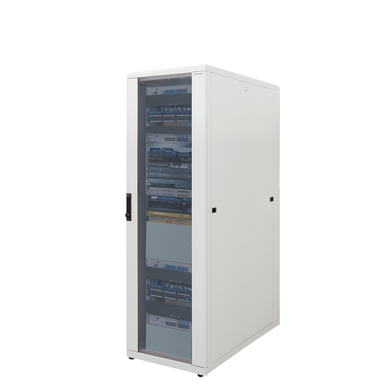 19" Netzwerk Standschrank, 22HE, 600 x 1000 mm, grau