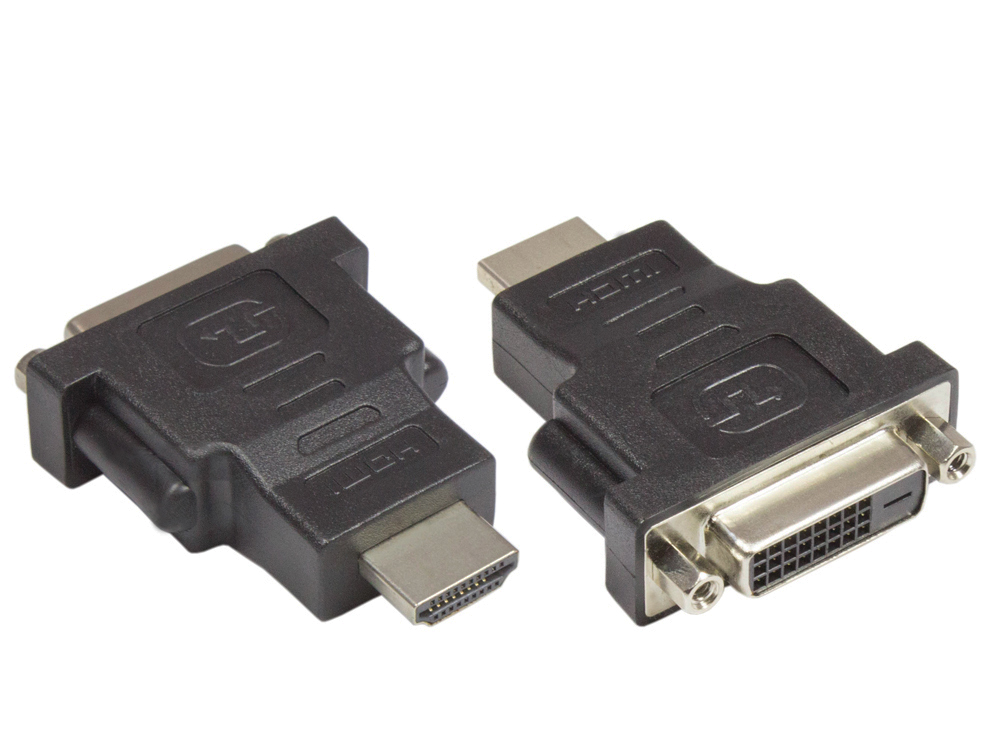 Adapter DVI 24+1 Buchse an HDMI 19pol Stecker, Good Connecti