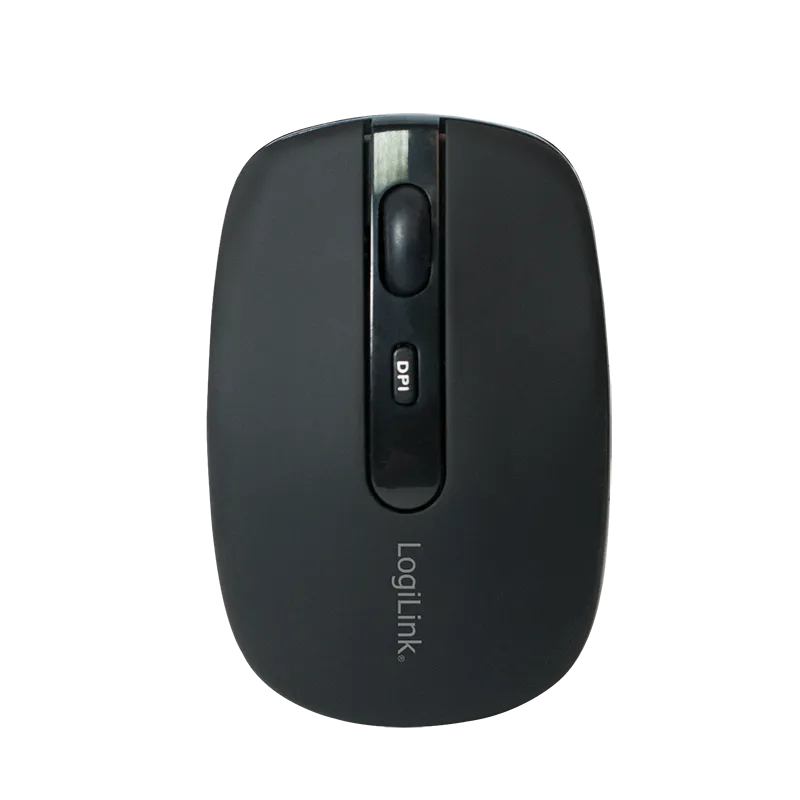 Optische Bluetooth Maus, 1000/1600 dpi, schwarz