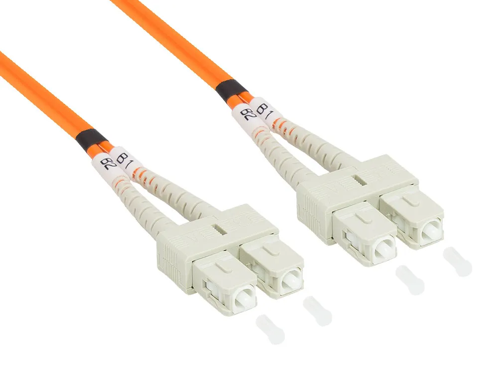 Patchkabel LWL Duplex OM2 (Multimode, 50/125) SC/SC, 5m, Good Connections®