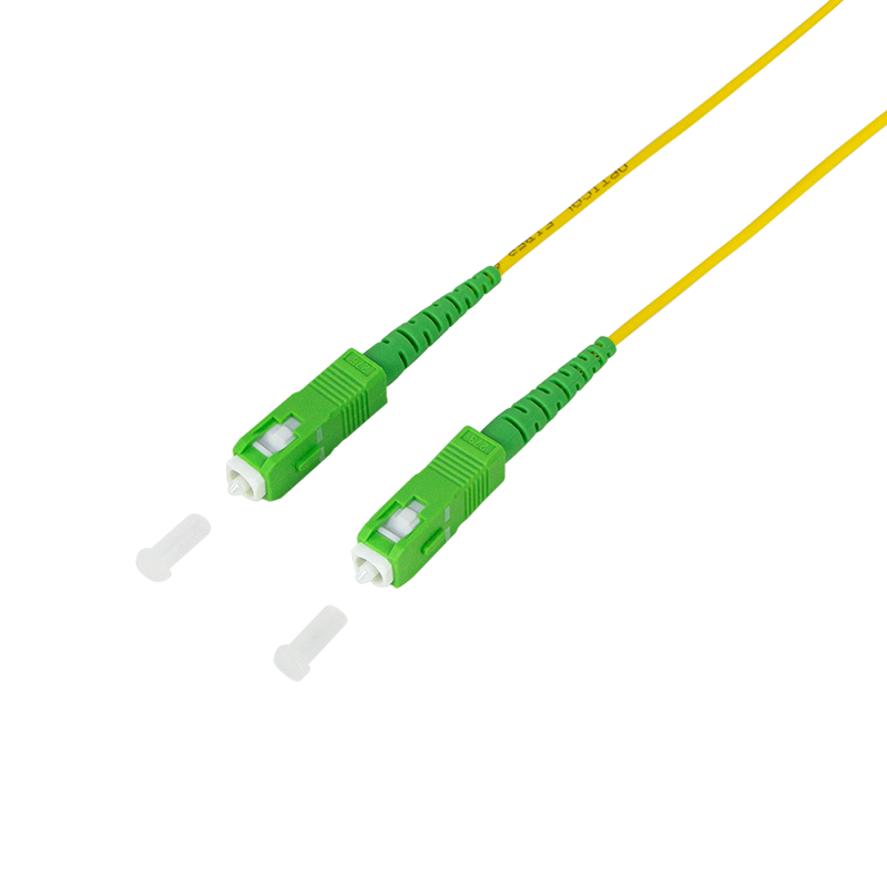 LWL Simplex Patchkabel, OS2, SM G.657.A2, SC/APC-SC/APC, 20 m