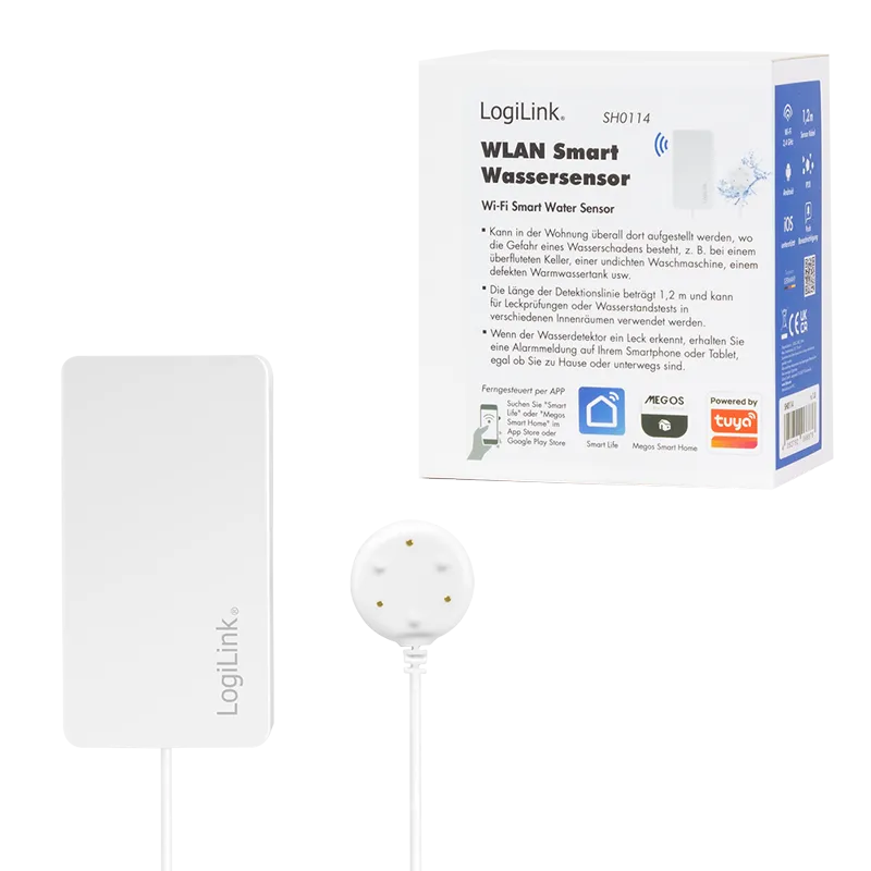 Wi-Fi Smart Wasserlecksensor, Tuya kompatibel