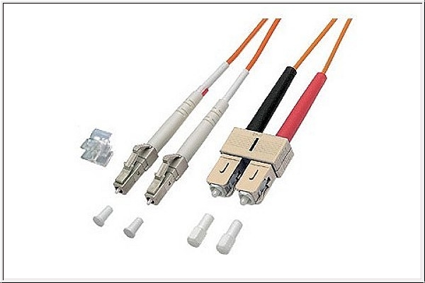 Patchkabel LWL Duplex OM1 (Multimode, 62,5/125) LC/SC, 3m, Good Connections®