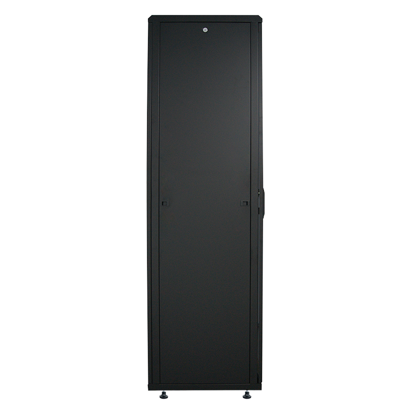 19" Netzwerk Standschrank, 42HE, 800 x 800 mm, schwarz