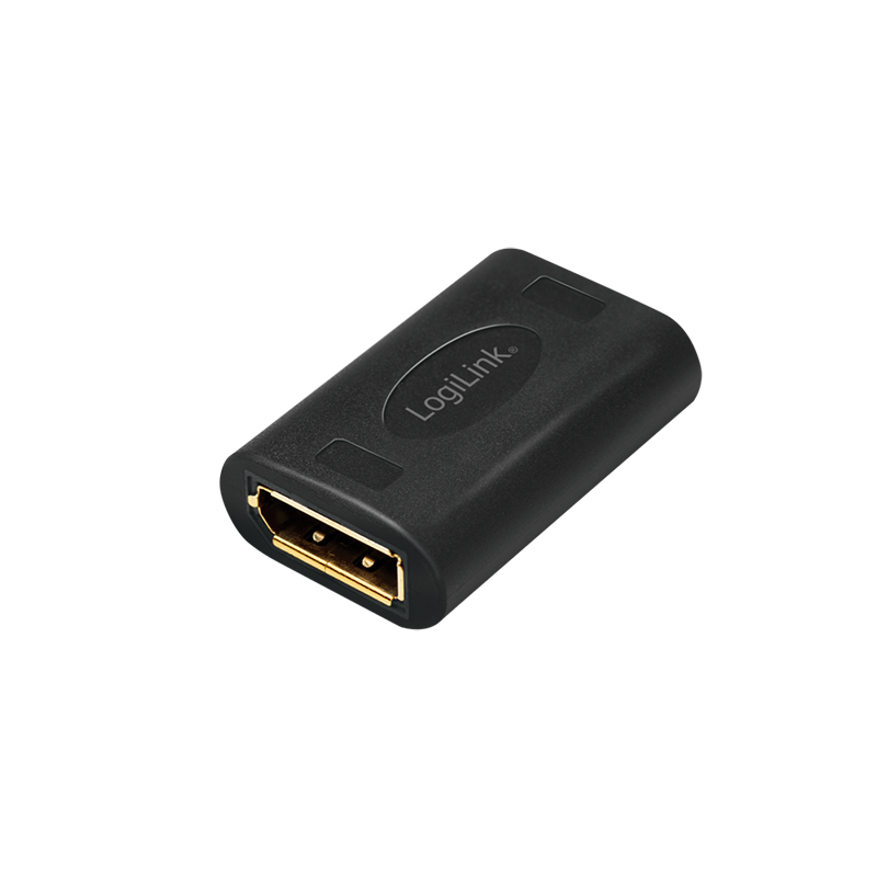 DisplayPort-Adapter, DP/F zu DP/F, UHD 8K/60 Hz, schwarz