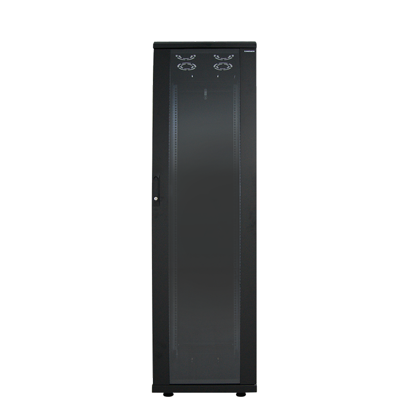 19" Netzwerk Standschrank, 32HE, 600 x 800 mm, schwarz