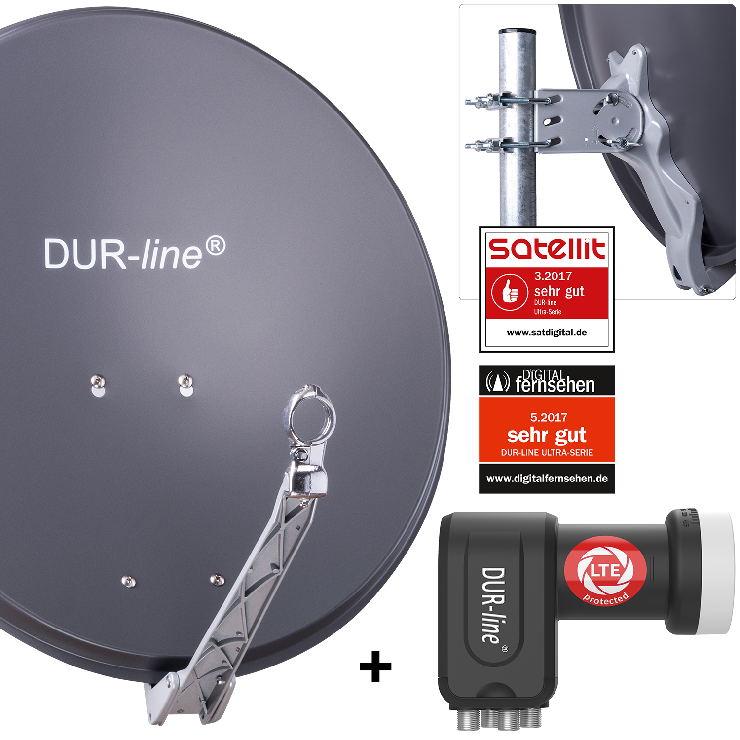 DUR-line Select 60 A + +Ultra Quad - 4 Teilnehmer Set