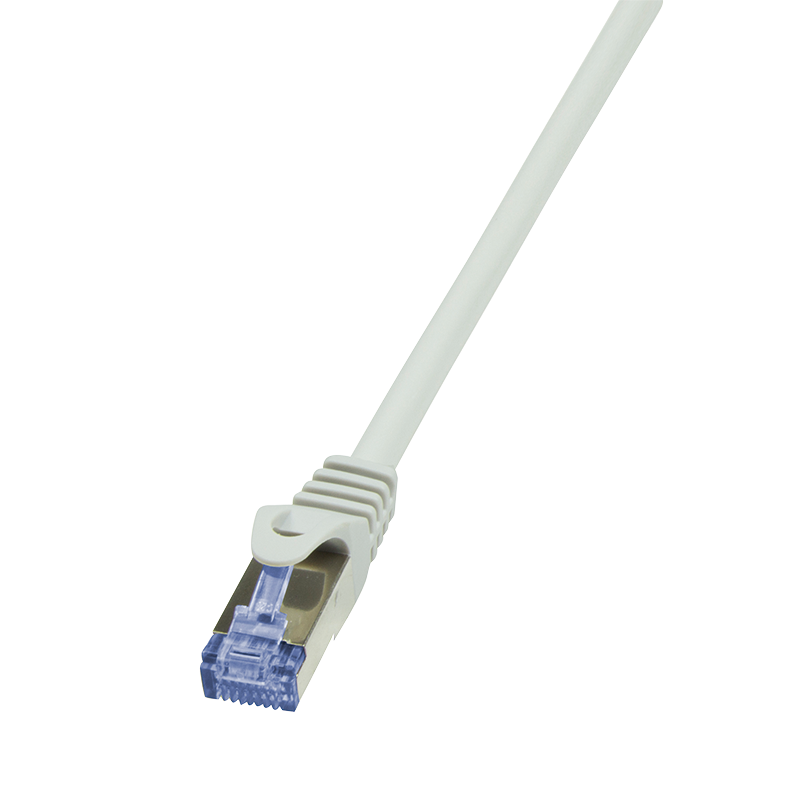 Patchkabel PrimeLine, Cat.7, S/FTP, grau, 0,5 m