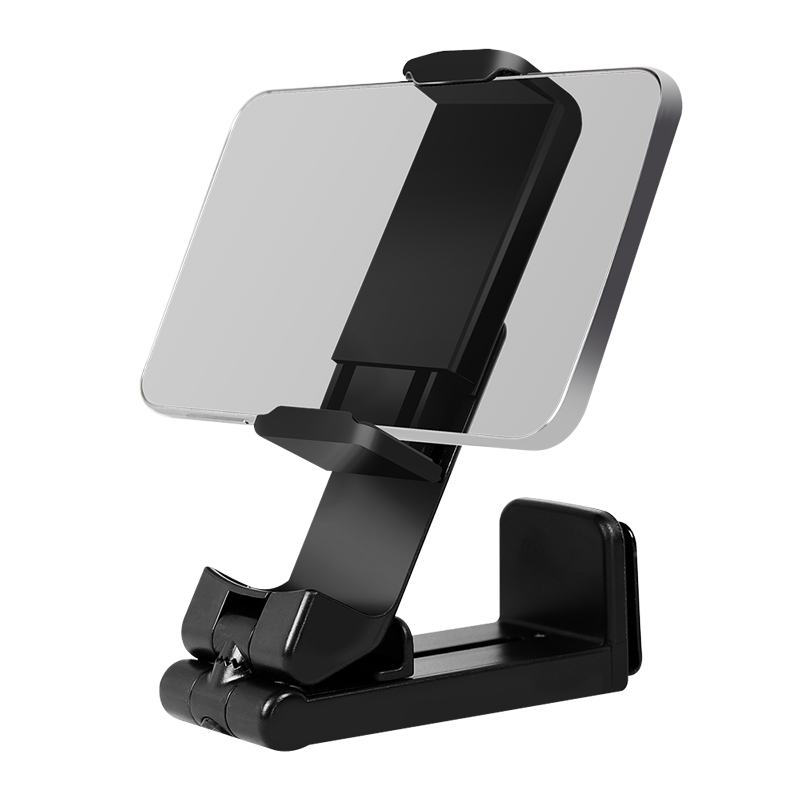 Falt- & klemmbarer Smartphonehalter, für 4,7–6,9", 360°-drehbar, Schwarz