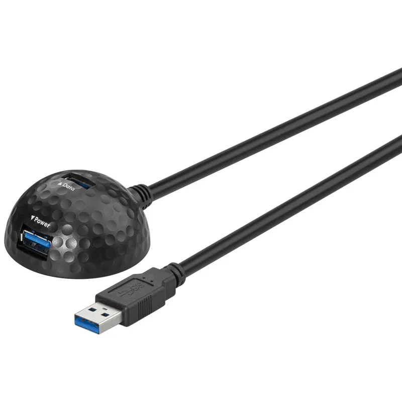 USB 3.0 Docking Verlängerungskabel Hi-Speed, schwarz, 1,5m, Good Connections®
