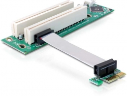 Schnittstellenkarte, Riser PCI Express x1 an 2x PCI 32Bit 5