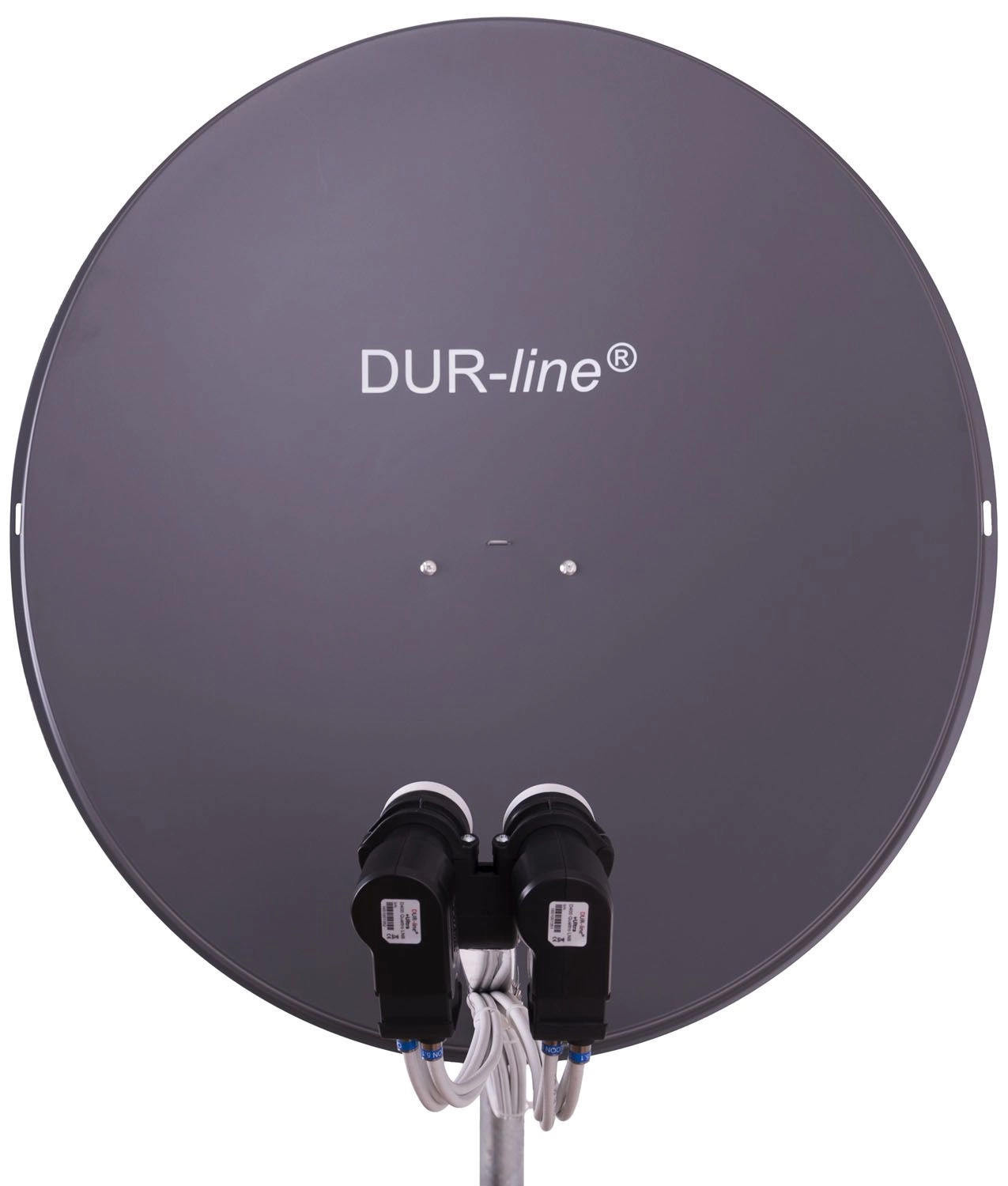 DUR-line MDA 90 Anthrazit - Alu Sat-Antenne