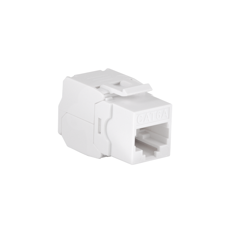 Cat.6A Keystone Buchse UTP 22–26 AWG, werkzeuglos, 16,6 mm breit