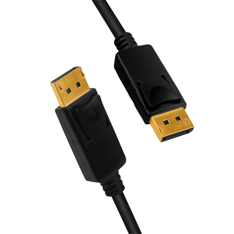 DisplayPort-Kabel, DP/M zu DP/M, 8K/60 Hz, schwarz, 3 m