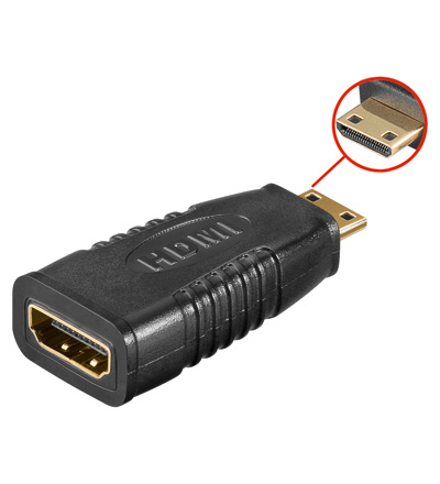 HDMI Adapter A-Buchse an C-Stecker (Mini Stecker), Good Conn