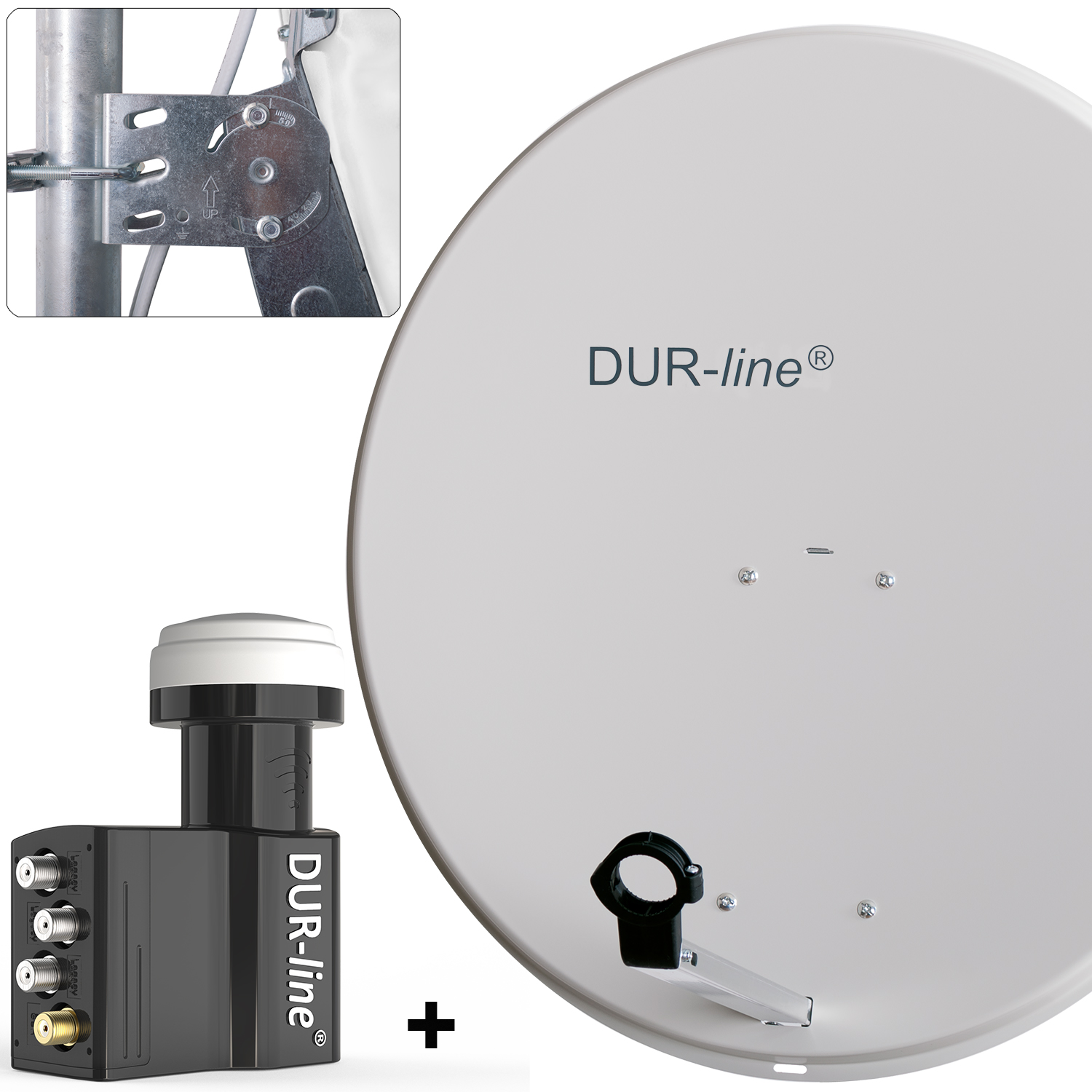 DUR-line MDA 80 G + UK 104 LNB - Einkabel Set