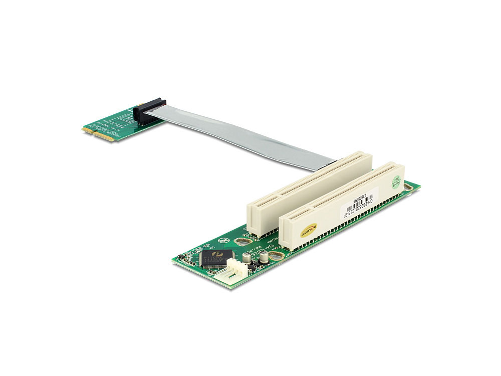 Schnittstellenkarte, Riser PCI Express Mini an 2x PCI 32Bit
