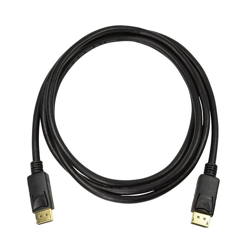 DisplayPort-Kabel, DP/M zu DP/M, 8K/60 Hz, schwarz, 1 m