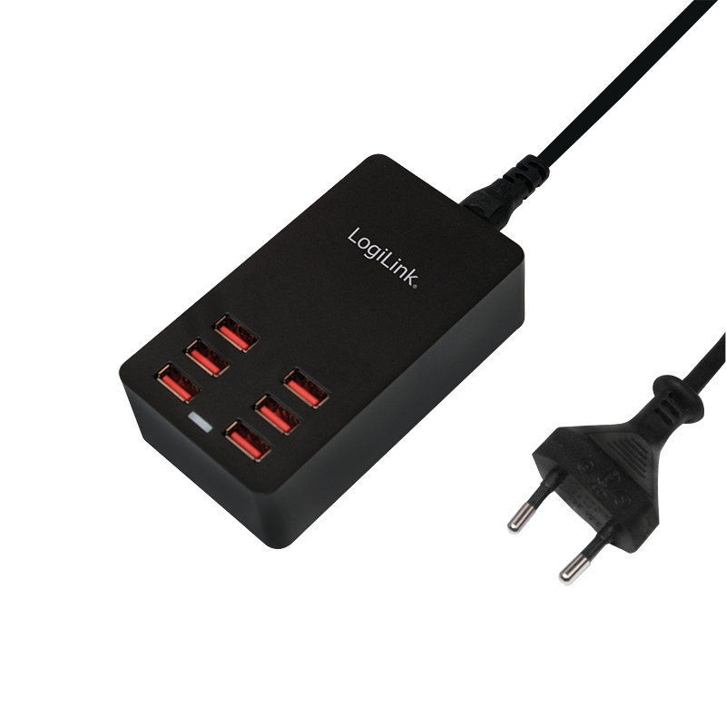 USB-Tischladegerät, 6x USB-A, 32 W