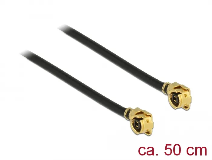 Antennenkabel MHF / U.FL-LP-068 kompatibler Stecker an MHF / U.FL-LP-068 kompatibler Stecker 0,5 m,