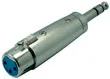 Adapter Cannon / XLR-Buchse an 6,3mm Stereo-Klinkenstecker, Good Connections®
