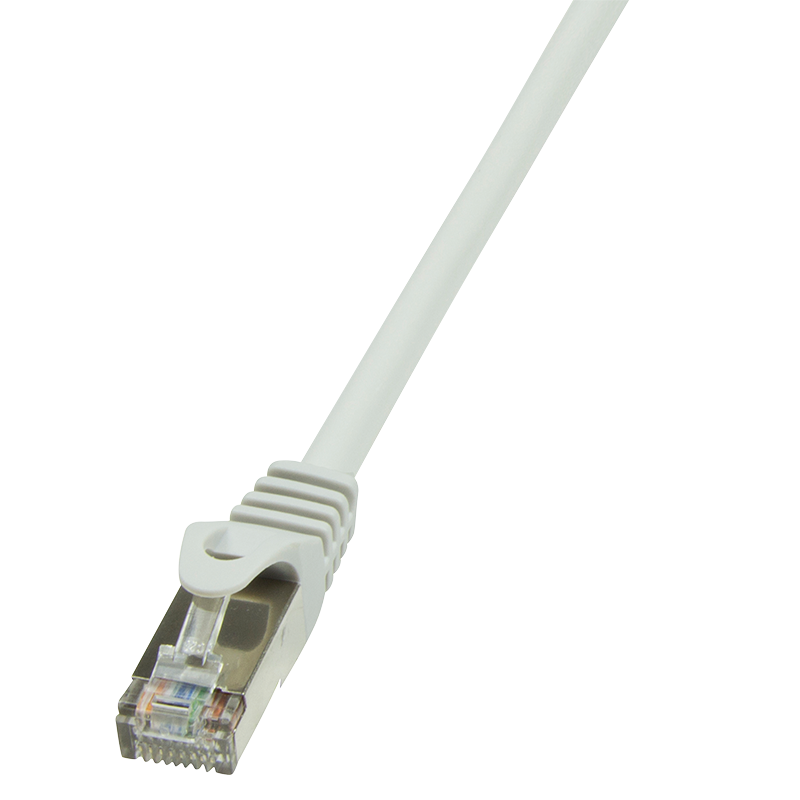 Patchkabel EconLine, Cat.5e, F/UTP, grau, 1 m