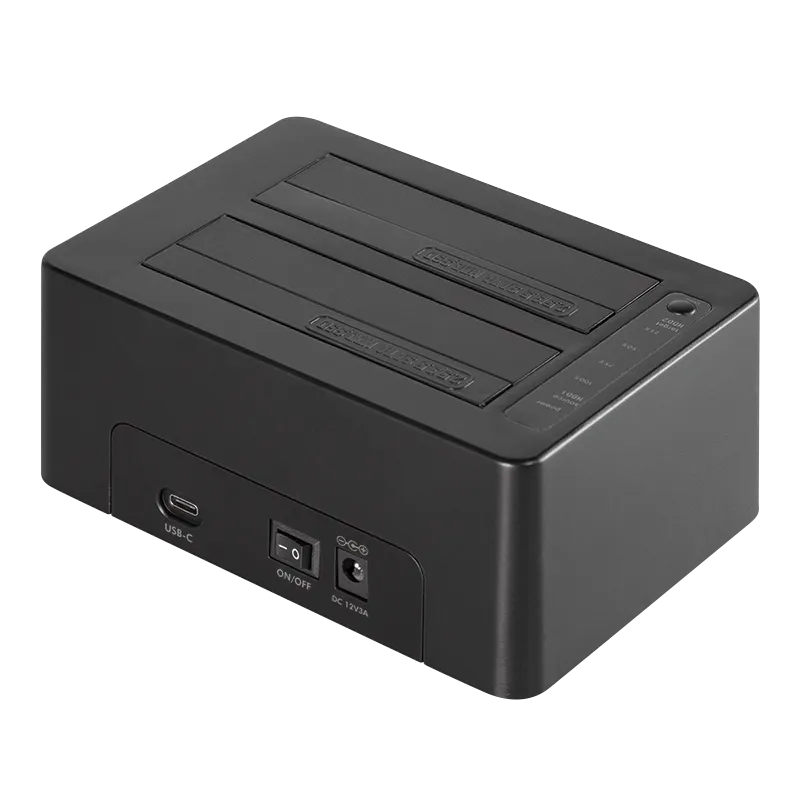 USB 3.1 Gen 2 Quickport, 2-Port, für 2,5/3,5" SATA HDD/SSD
