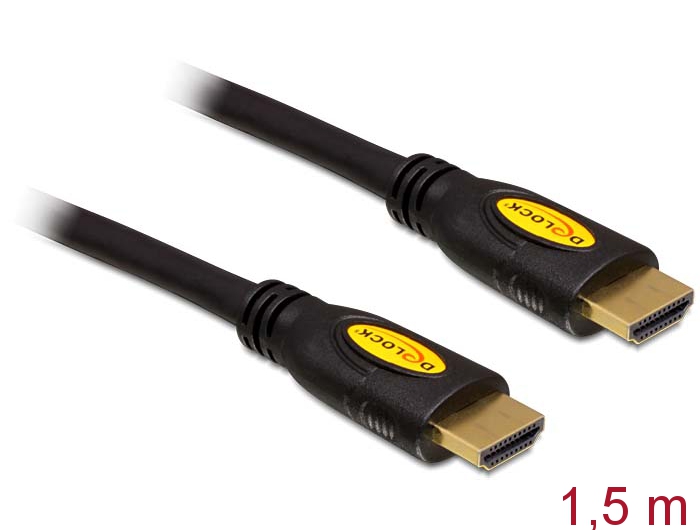 Kabel High Speed HDMI mit Ethernet, A Stecker an A Stecker,