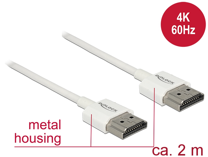 Kabel High Speed HDMI mit Ethernet, Stecker A an Stecker A,