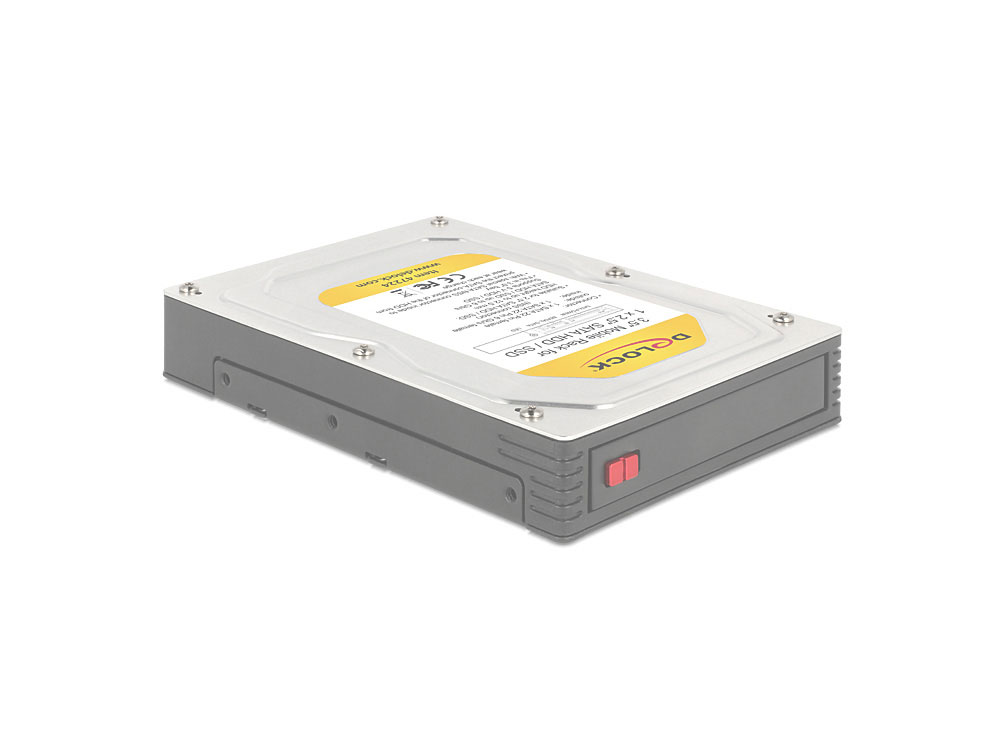 Wechselrahmen 3,5" für 1 x 2,5" SATA HDD / SSD, Delock® [472