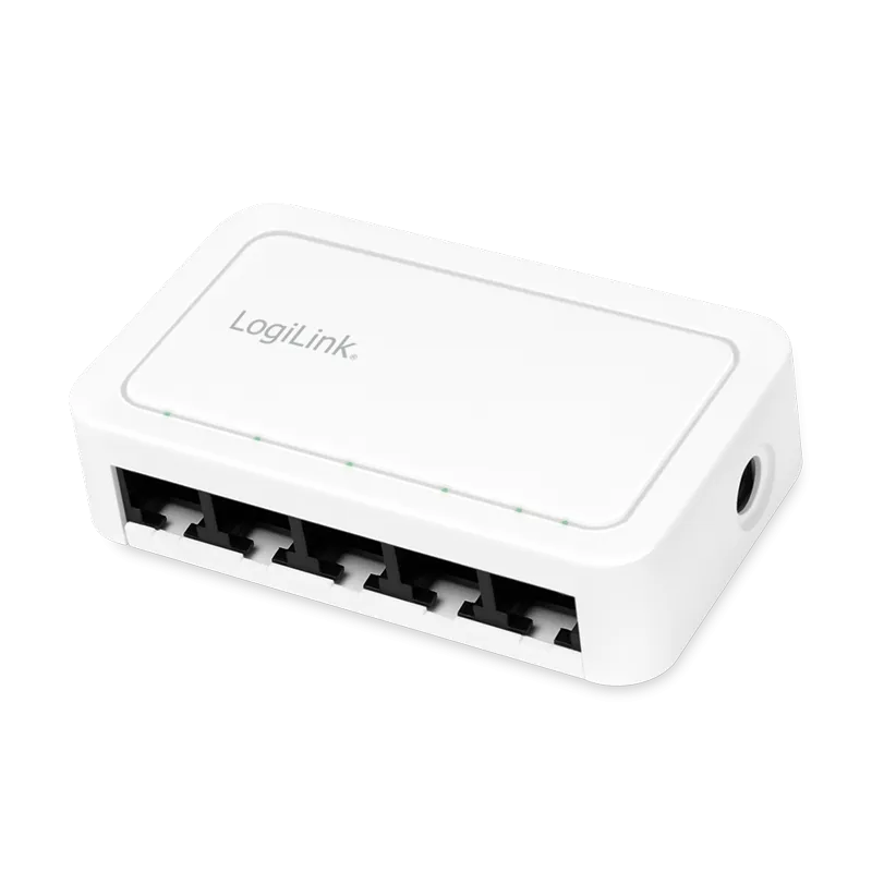 5-Port Gigabit Desktop Netzwerk Switch, weiß