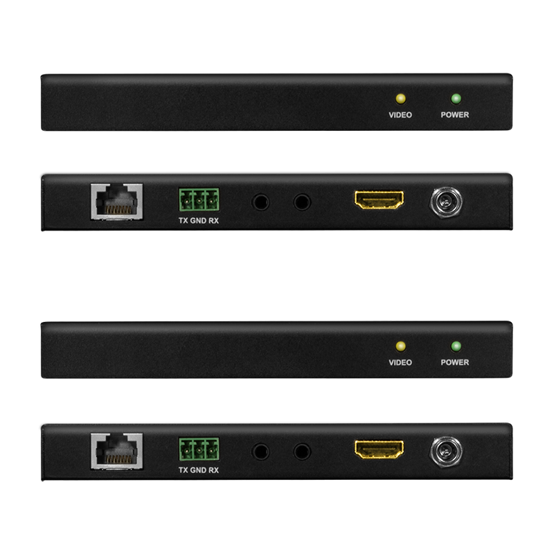 HDMI-HDBaseT-Extender-Set, 60 m, 4K/60 Hz, HDR, CEC, POC, IR, RS232 HDMI-HDBaseT-Extender-Set, 60 m, 4K/60 Hz, HDR, CEC, POC, IR, RS232