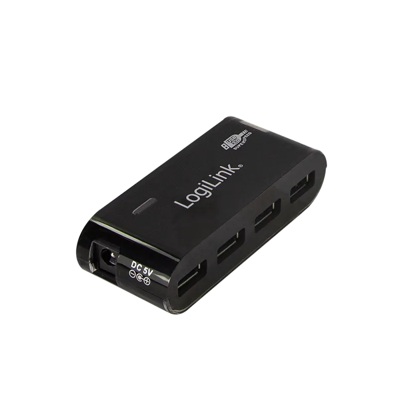 USB 3.0 Hub, 4-Port, schwarz