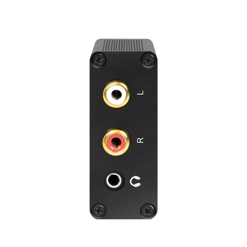 Koaxial und Toslink zu analog L/R und 3,5 mm Klinkenstecker Audio-Konverter