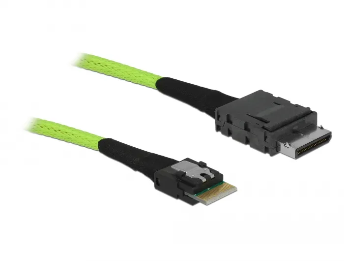 Kabel OCuLink PCIe SFF-8611 an Slim SAS SFF-8654, 0,5m, Delock® [85801]