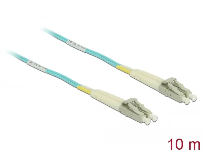 Kabel Lichtwellenleiter LC zu LC Multimode OM3 10 m, Delock® [86562]