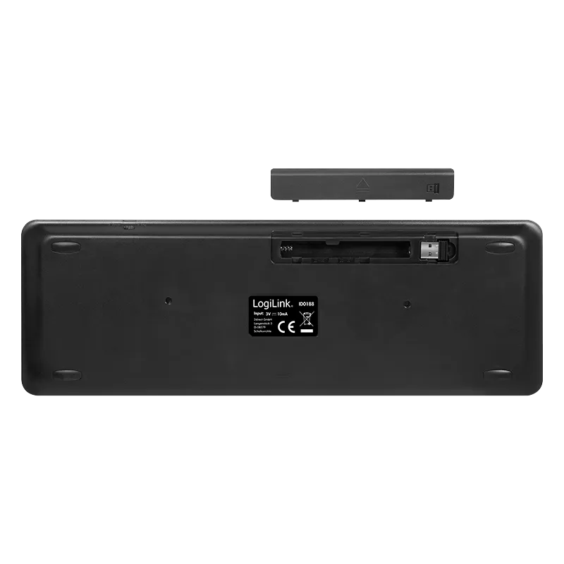 Kabellose Tastatur, 2,4 GHz, mit Touchpad