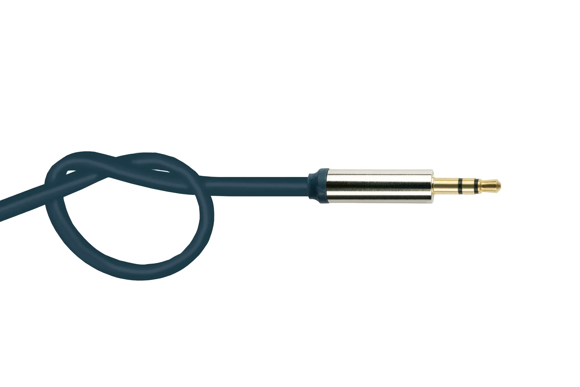 Audio Anschlusskabel SmartFLEX, High-Quality, 3-poliger 3,5mm Klinkenstecker an Klinkenstecker gewin
