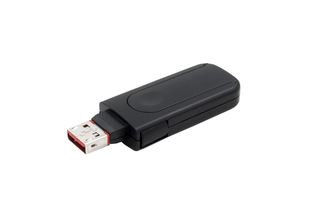 USB Schlüssel mit vier Abdeckungskappen für USB 2.0 / 3.0 A-