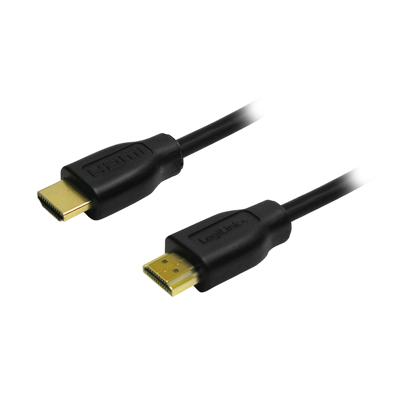 HDMI-Kabel, A/M zu A/M, 4K/30 Hz, schwarz, 5 m