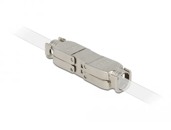Verbinder für Netzwerkkabel Cat.6A STP werkzeugfrei, Delock® [86929]