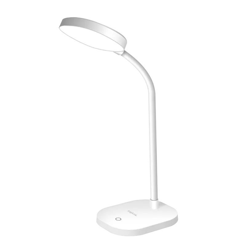 LED-Schreibtischlampe, 5000 K, 240 lm, 360°, flexibler Hals, Touch-Bedienung