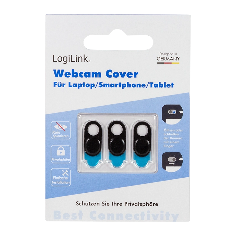 Webcam-Abdeckung für Laptop, Smartphone und Tablet