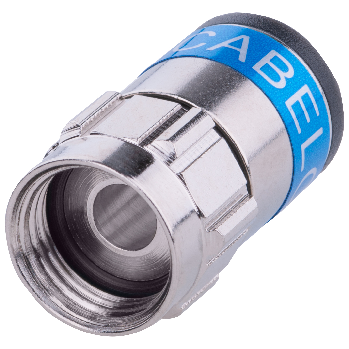 Cabelcon F-6-TD 5.1 NI Self Install F-Kompressionsstecker blau Cabelcon F-6-TD 5.1 NI Self Install F-Kompressionsstecker blau