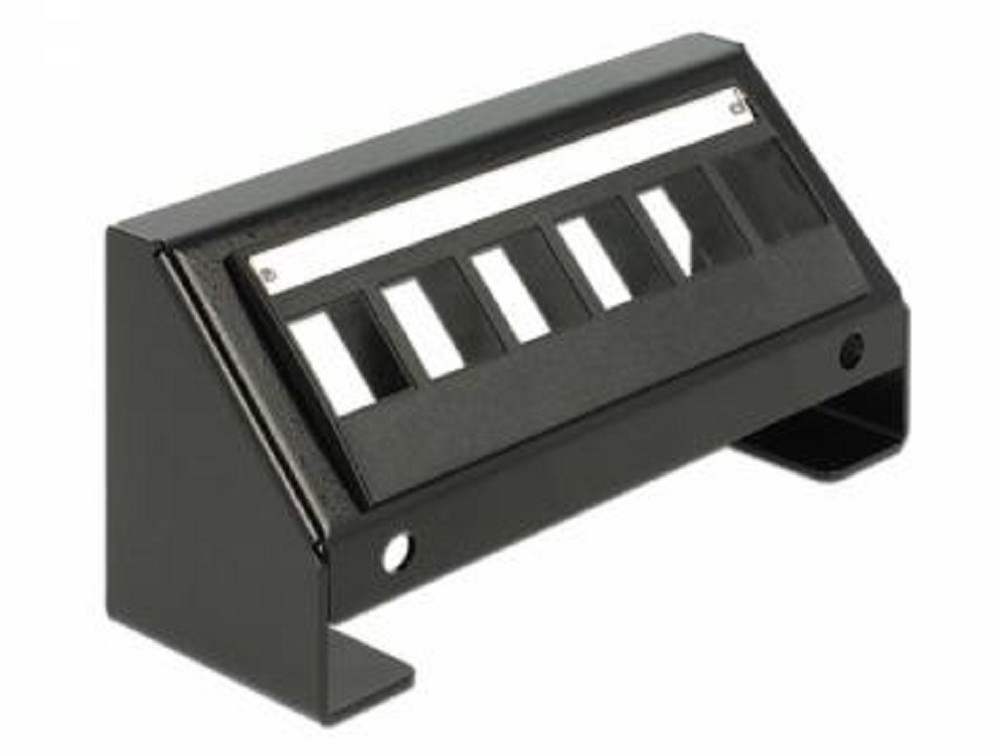 Keystone Jack Multimedia Panel/ Patchpanel 6 Port