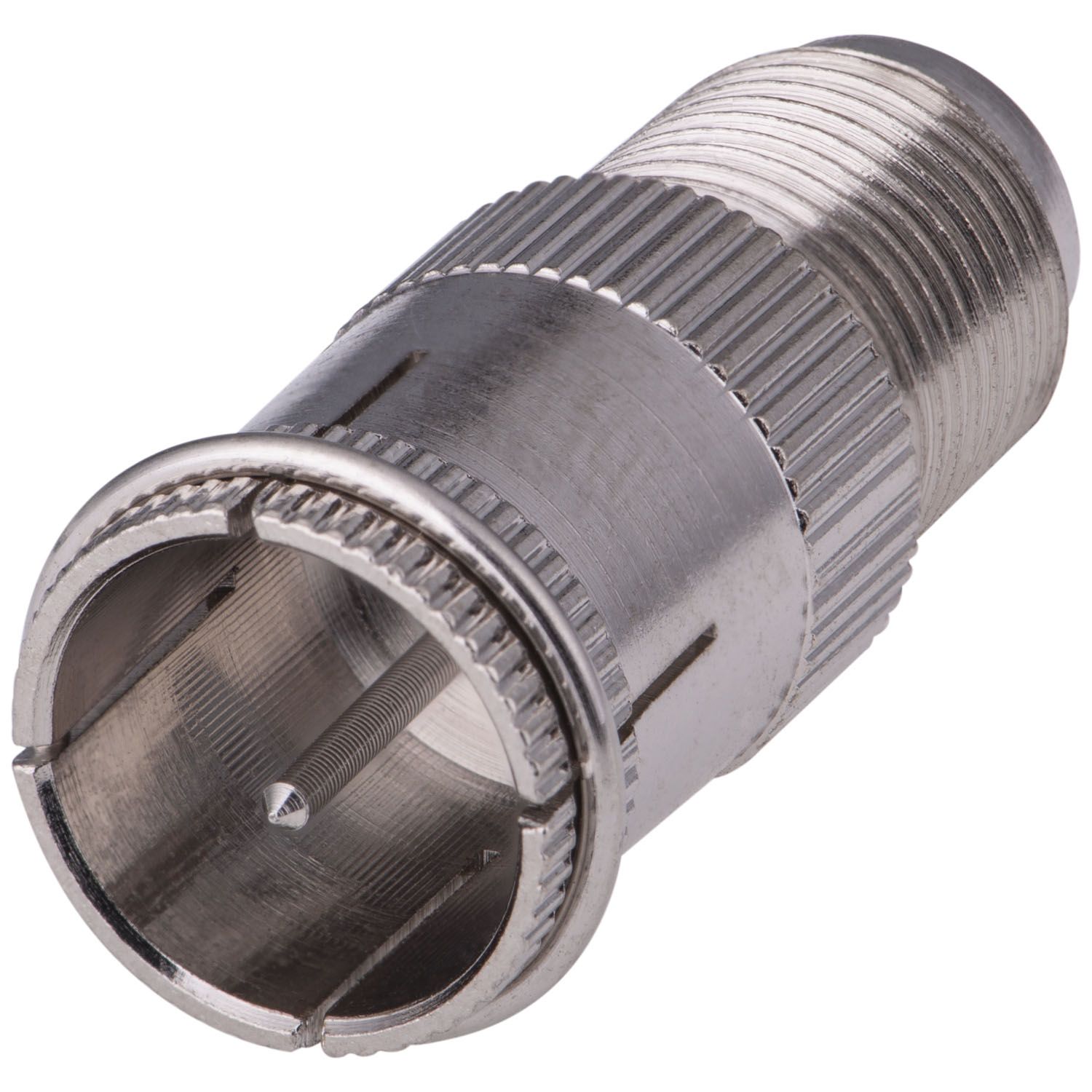 F-Buchse auf F-Stecker Quick - Adapter F-Buchse auf F-Stecker Quick - Adapter